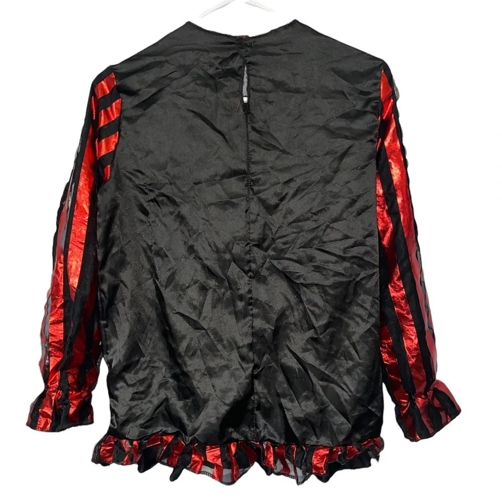 Spirit Halloween | Children’s Killer Clown Costume Top Back & Red Medium 10-12